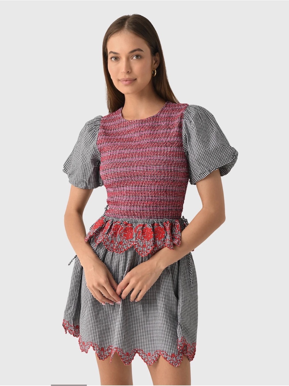 DAMSON MATTER Women's Audrey Mini Dress - Picture 2 of 13